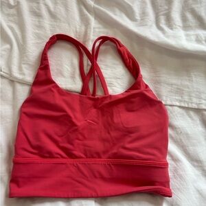 Women's Red Sports Bra